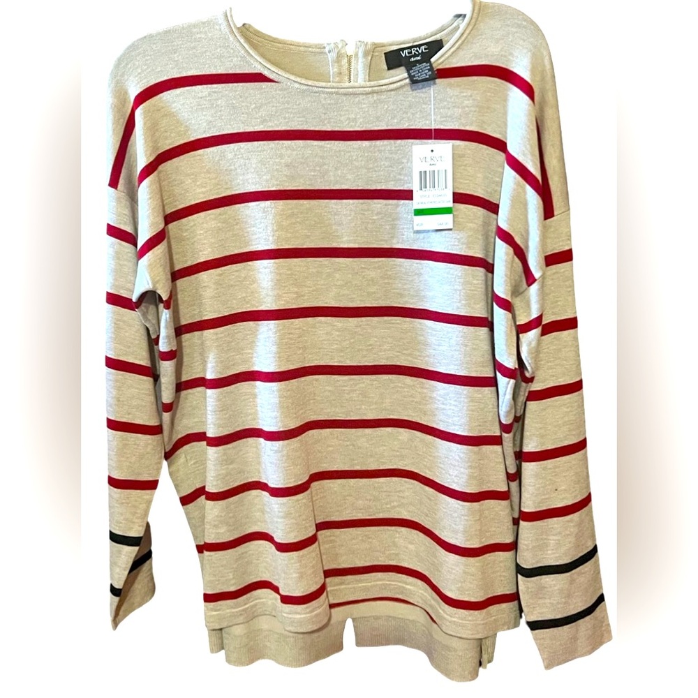 Verve Striped Sweater